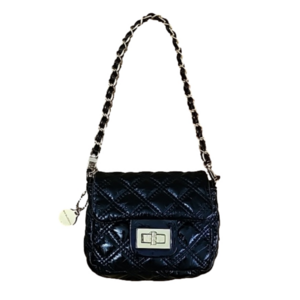 BIG BUDDHA Shiny Quilted Mini Bag